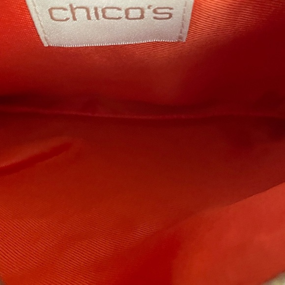 Chico beaded embroidered graffiti wristlet NWOT - Picture 3 of 3